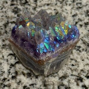 Iridescent Crystal Cluster